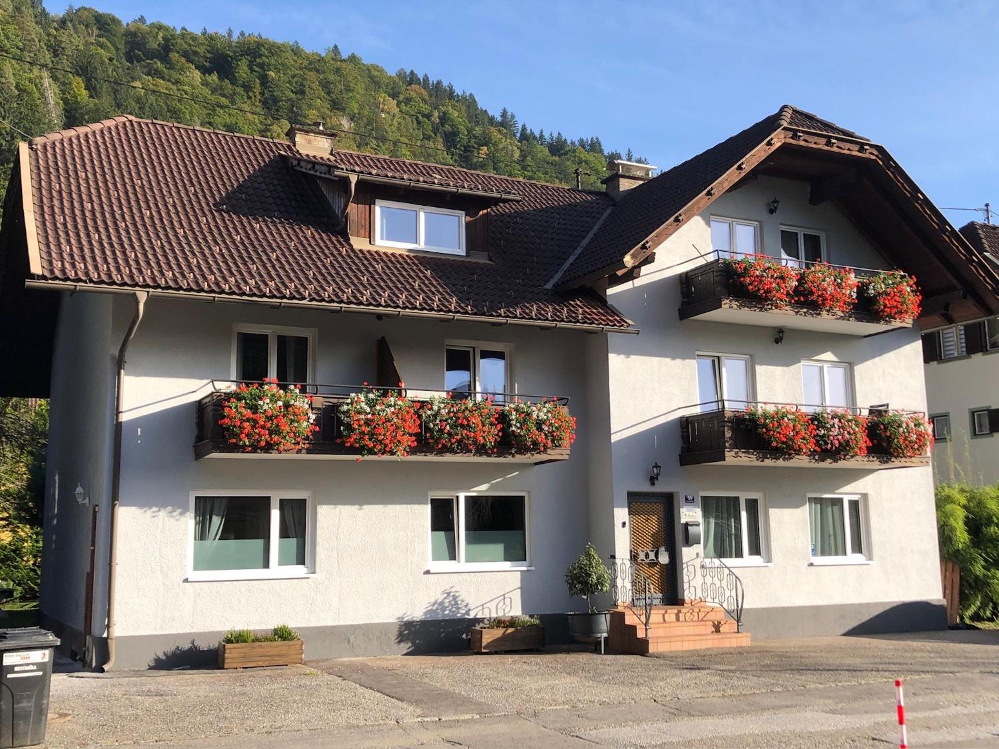 Appartement Brettljause Ferienhaus Fuenf Sinne Döbriach Eksteriør bilde