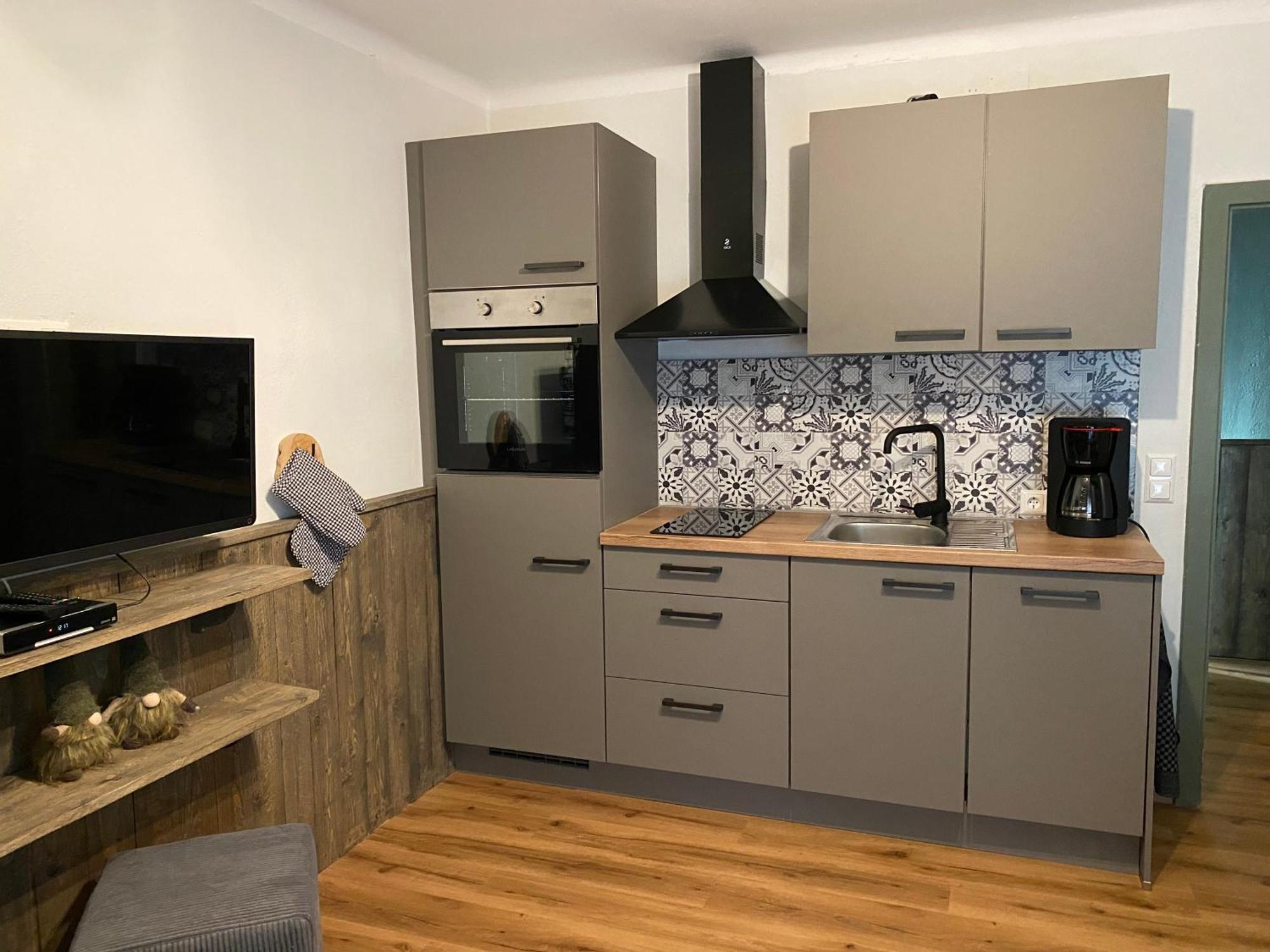 Appartement Brettljause Ferienhaus Fuenf Sinne Döbriach Eksteriør bilde